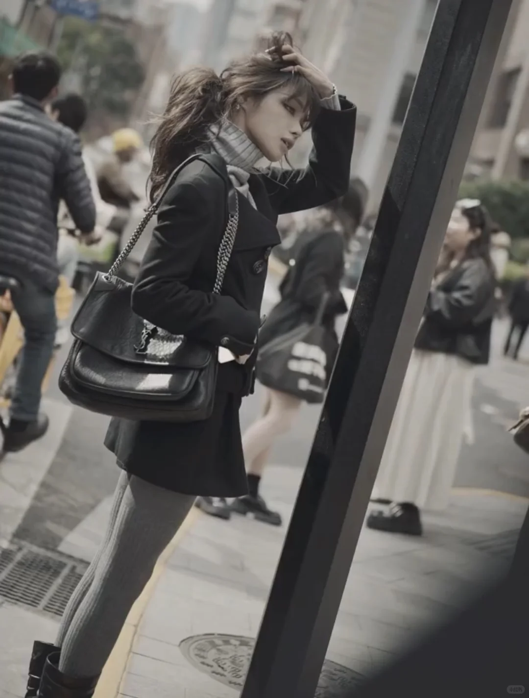 ranran同款黑色大衣 要不要出小个子版？