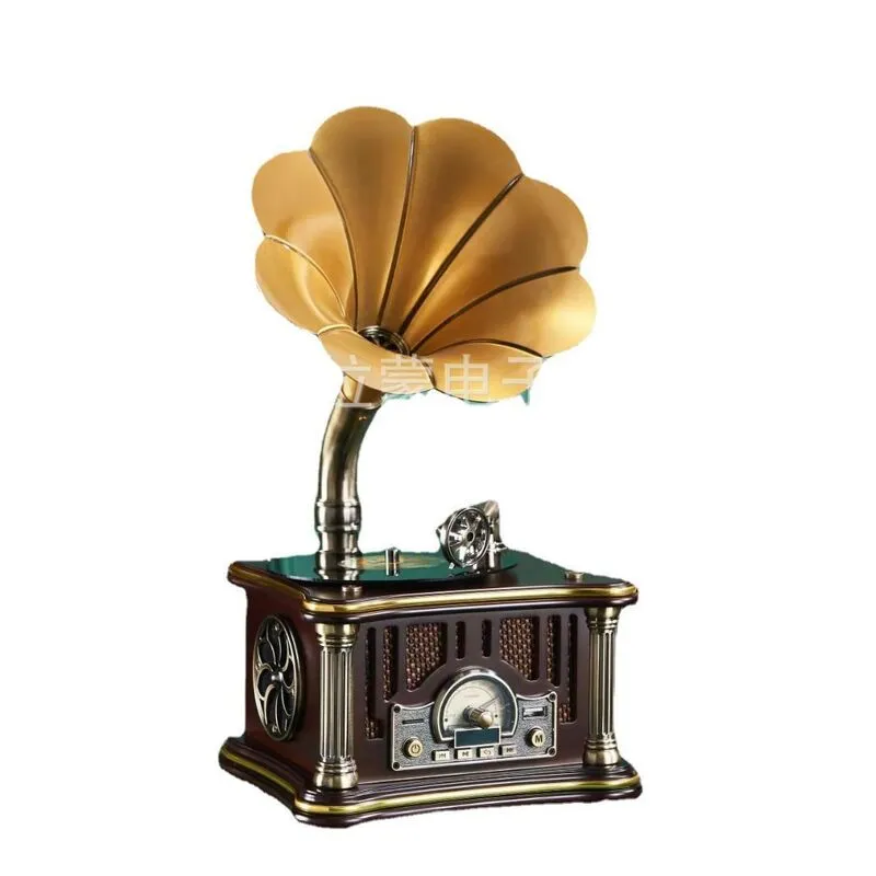 派拉蒙留声机，卧室摆件，复古感拉满！