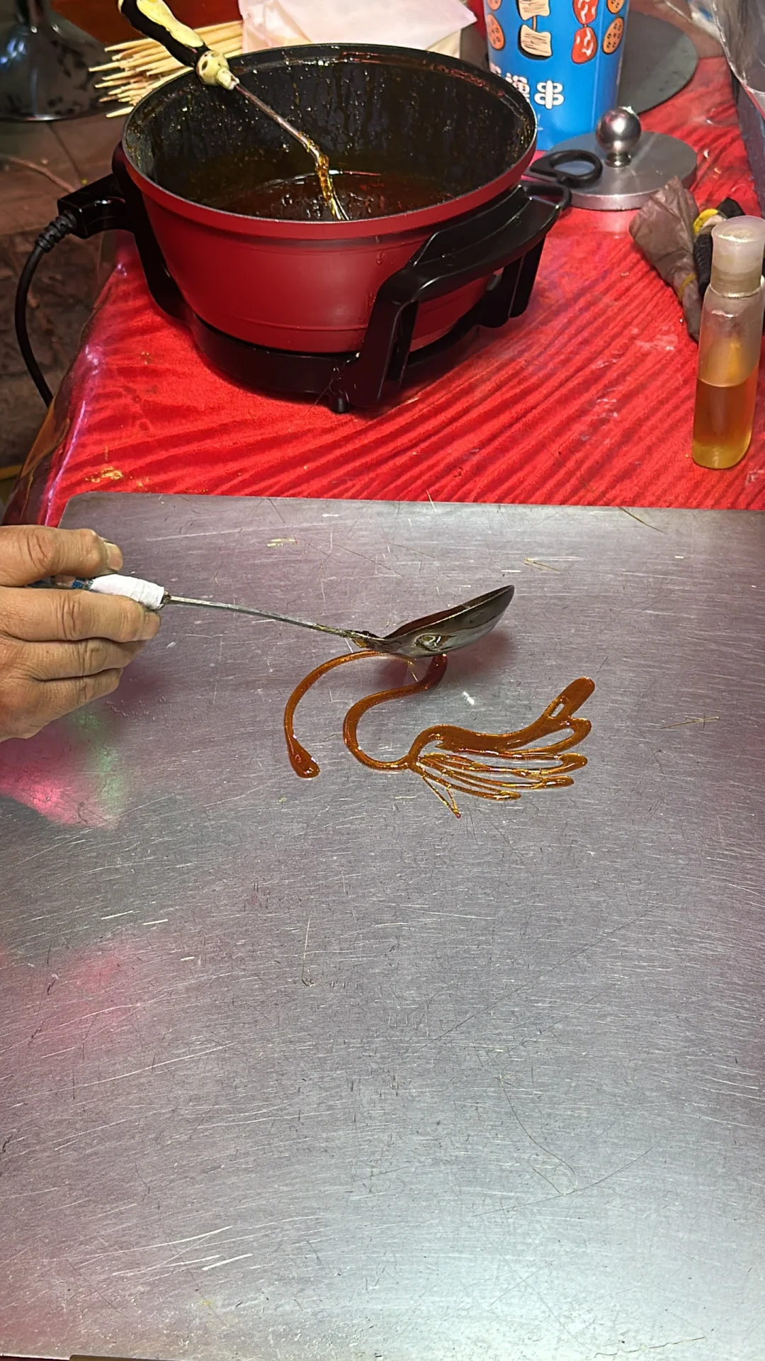 人间烟火气 糖画－凤凰