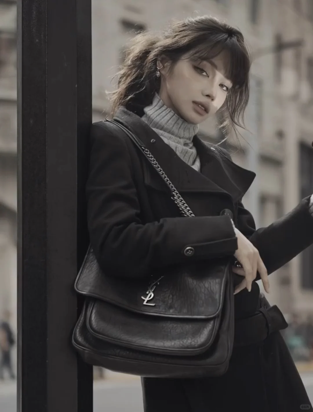 ranran同款黑色大衣 要不要出小个子版？