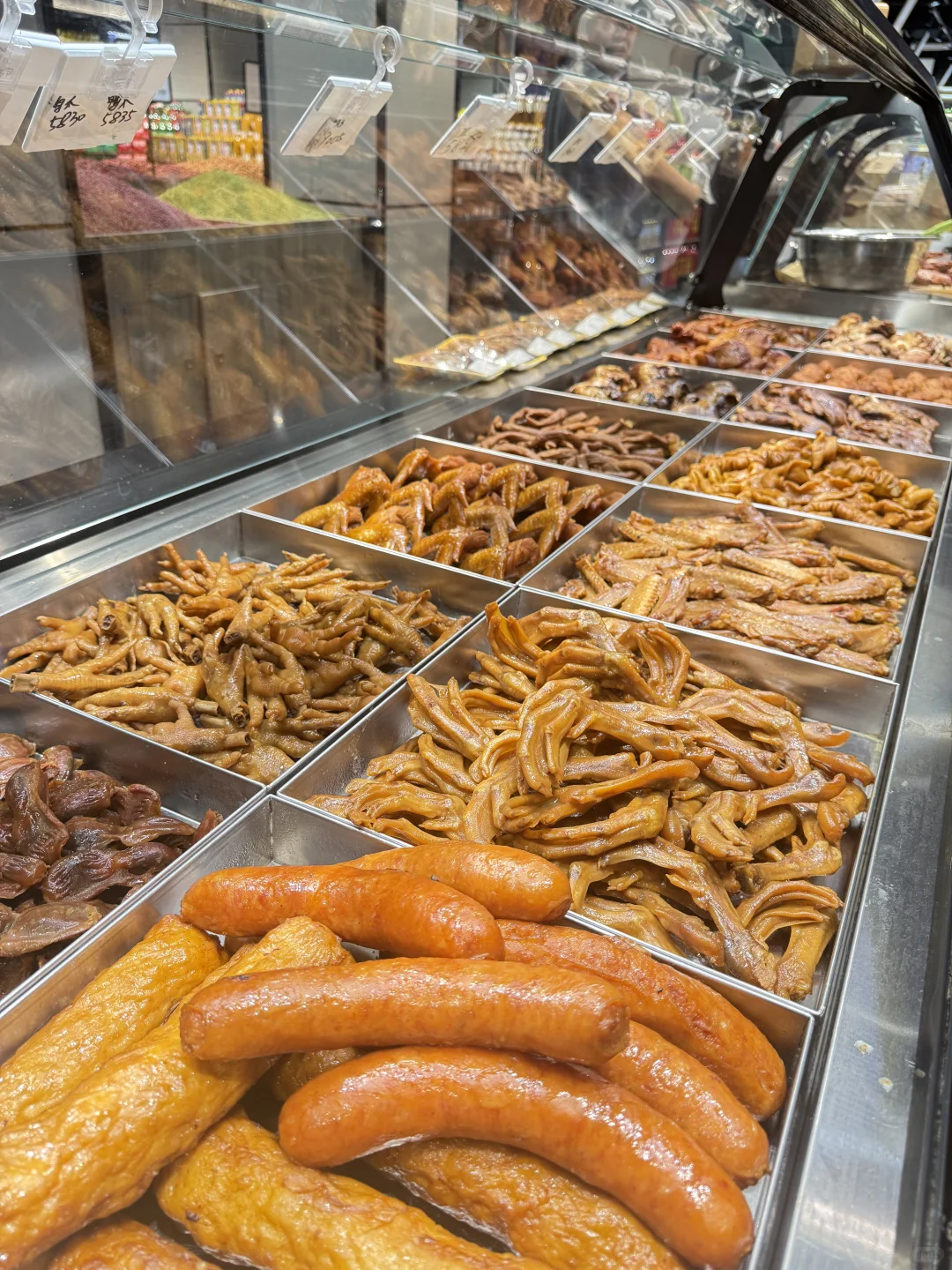 三明的超市居然有这么多熟食了吗