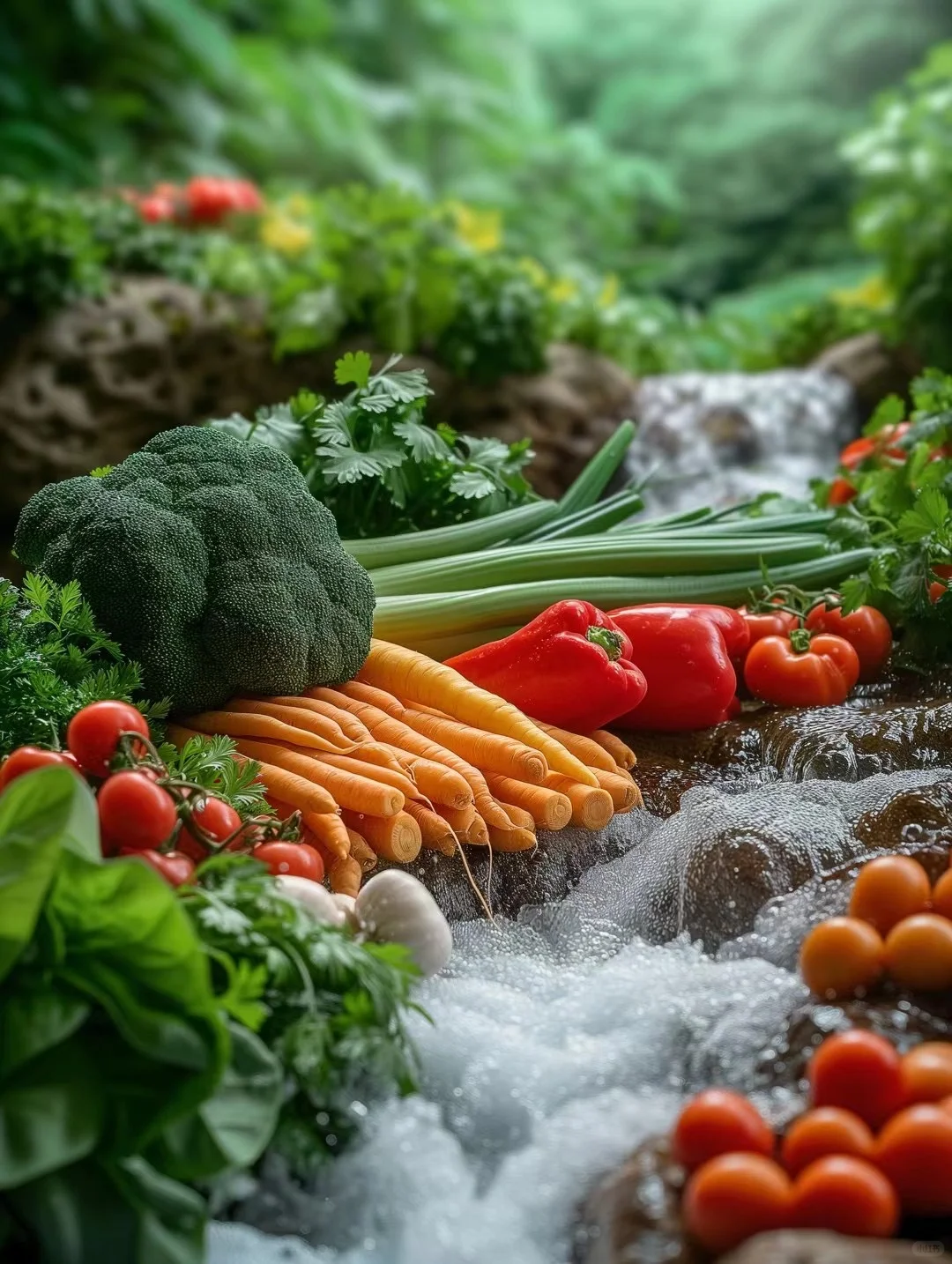 镜头下的蔬菜，是大自然最纯粹的调色盘