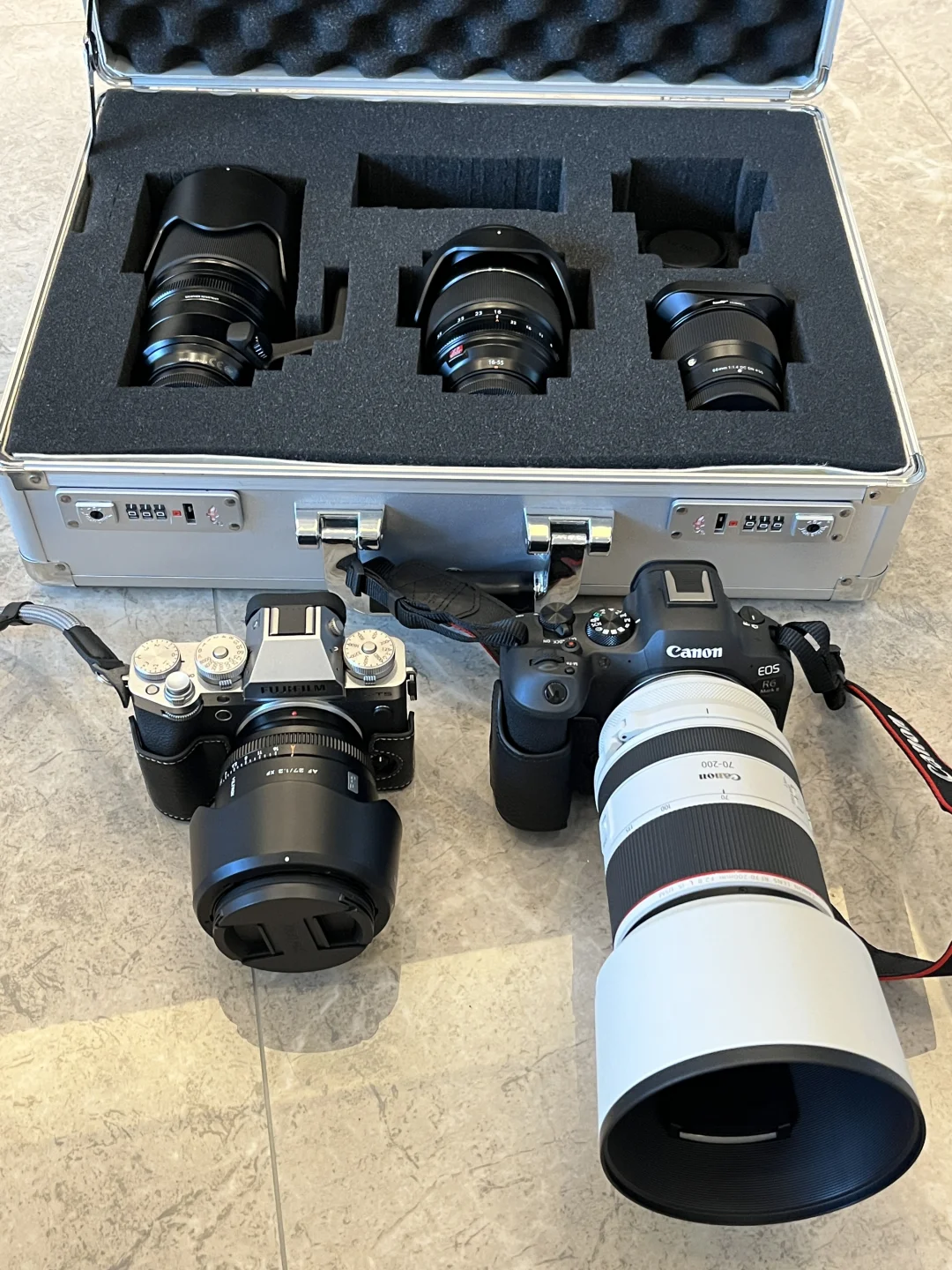 送给老公的新相机?