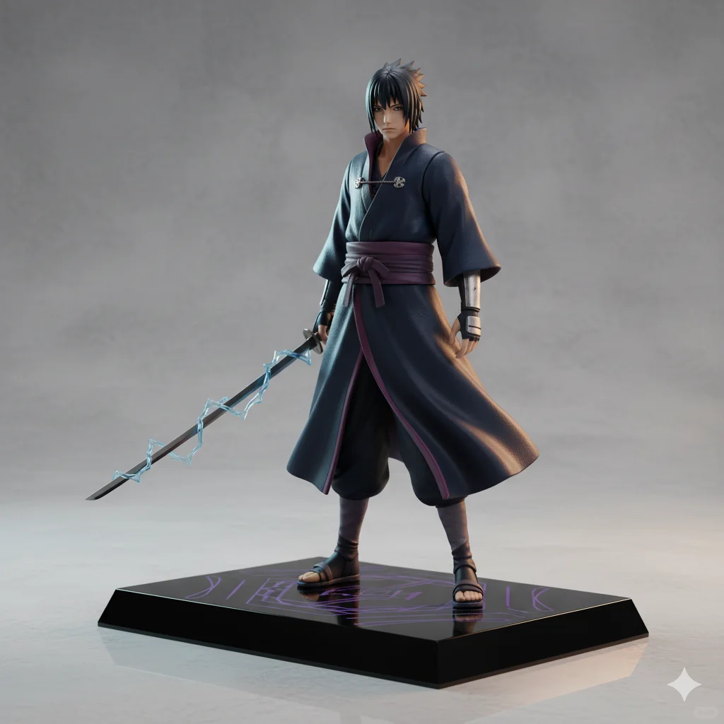 如何用AI秒生动漫小手办~