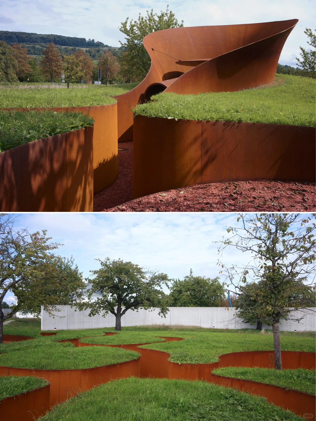 普奖得主多西遗作?在vitra园区编织大地