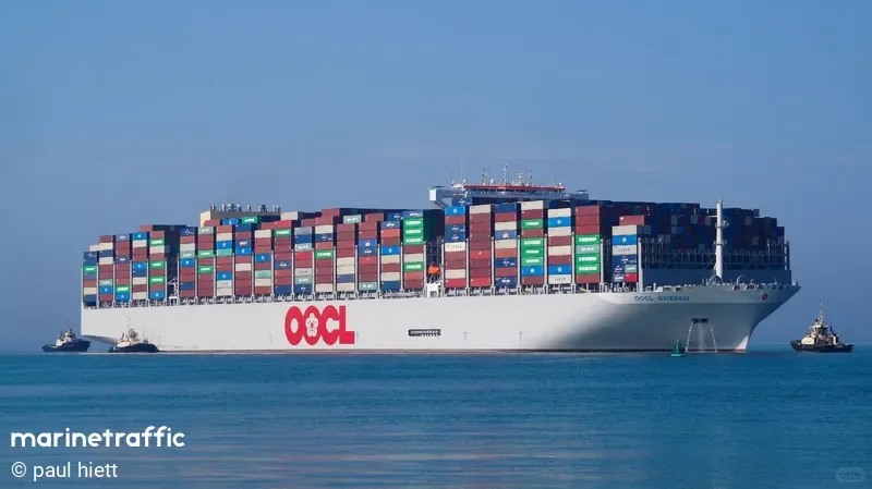 东方海外集装箱船舶