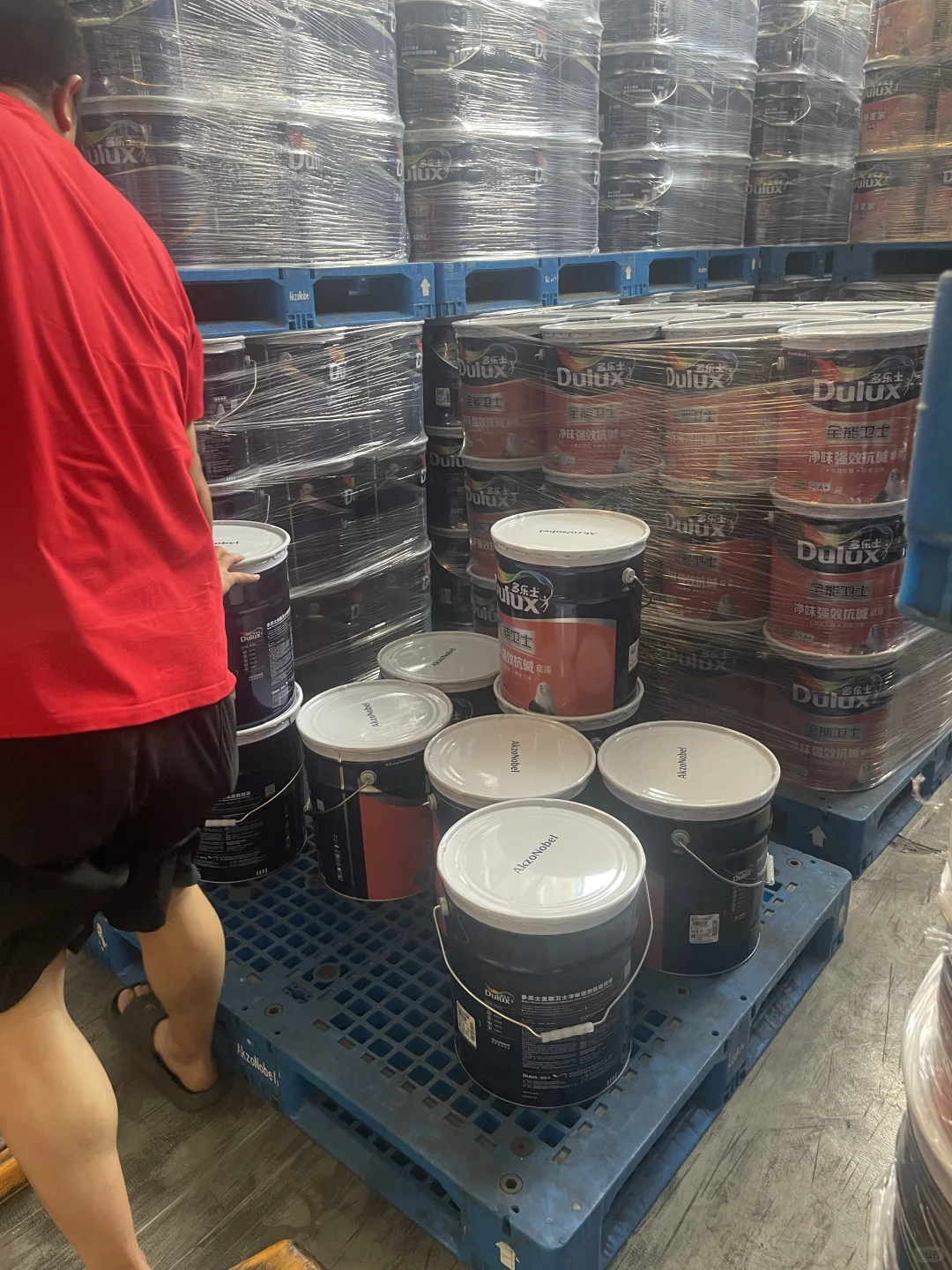 油漆终于下单了 多乐士劲护你们买成多少钱？