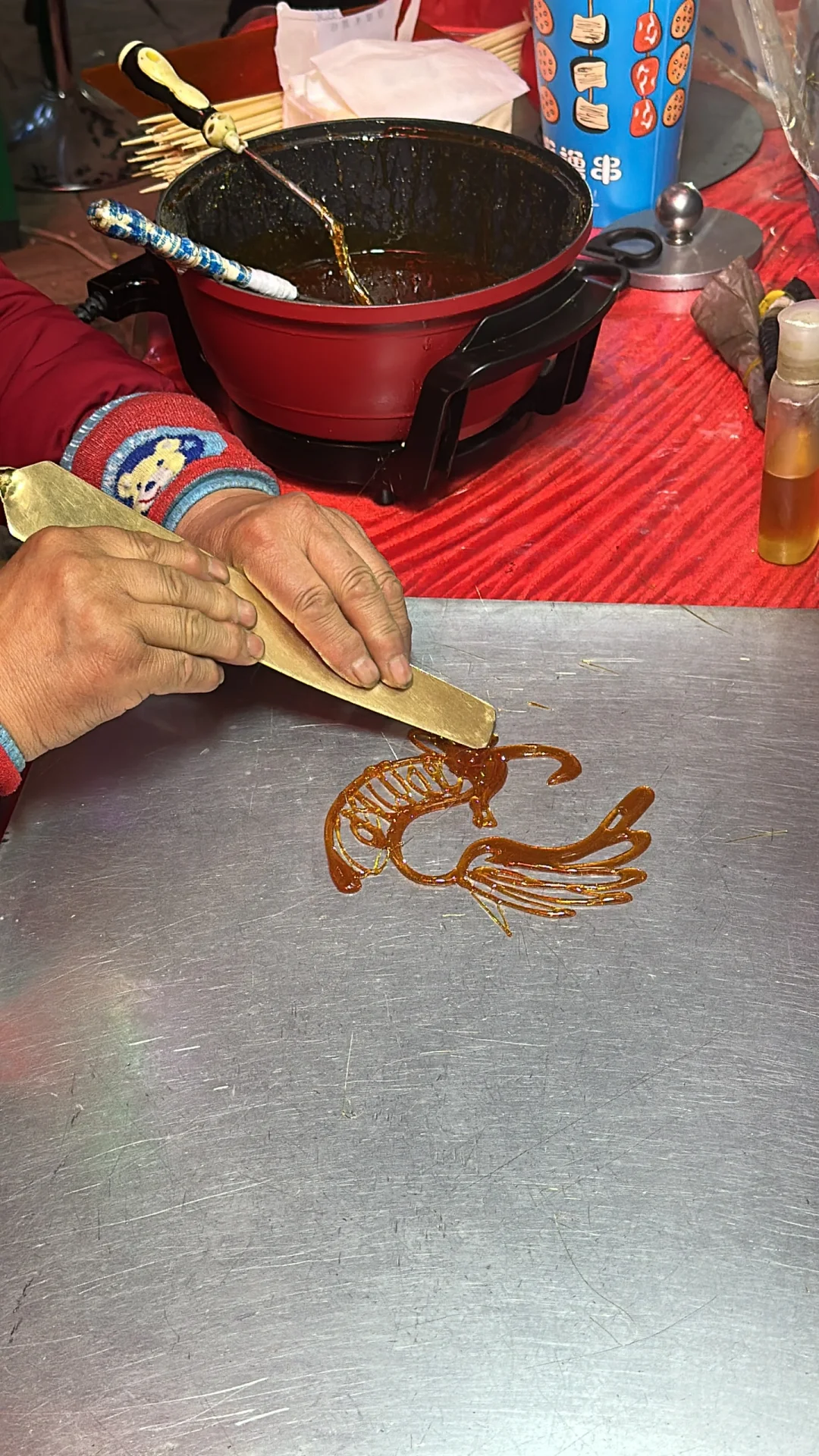 人间烟火气 糖画－凤凰