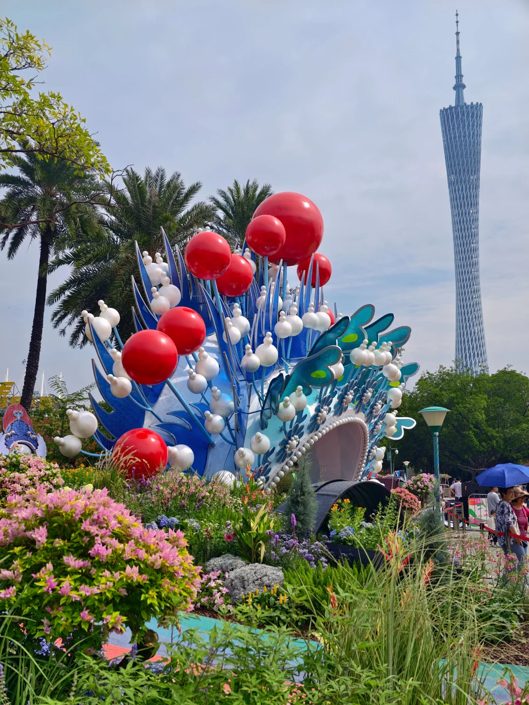 哇!!!广州果然是花城啊!靓爆啦!!