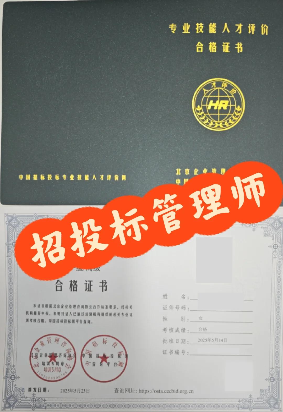 终于！终于！2️⃣5️⃣招投标管理师全流程