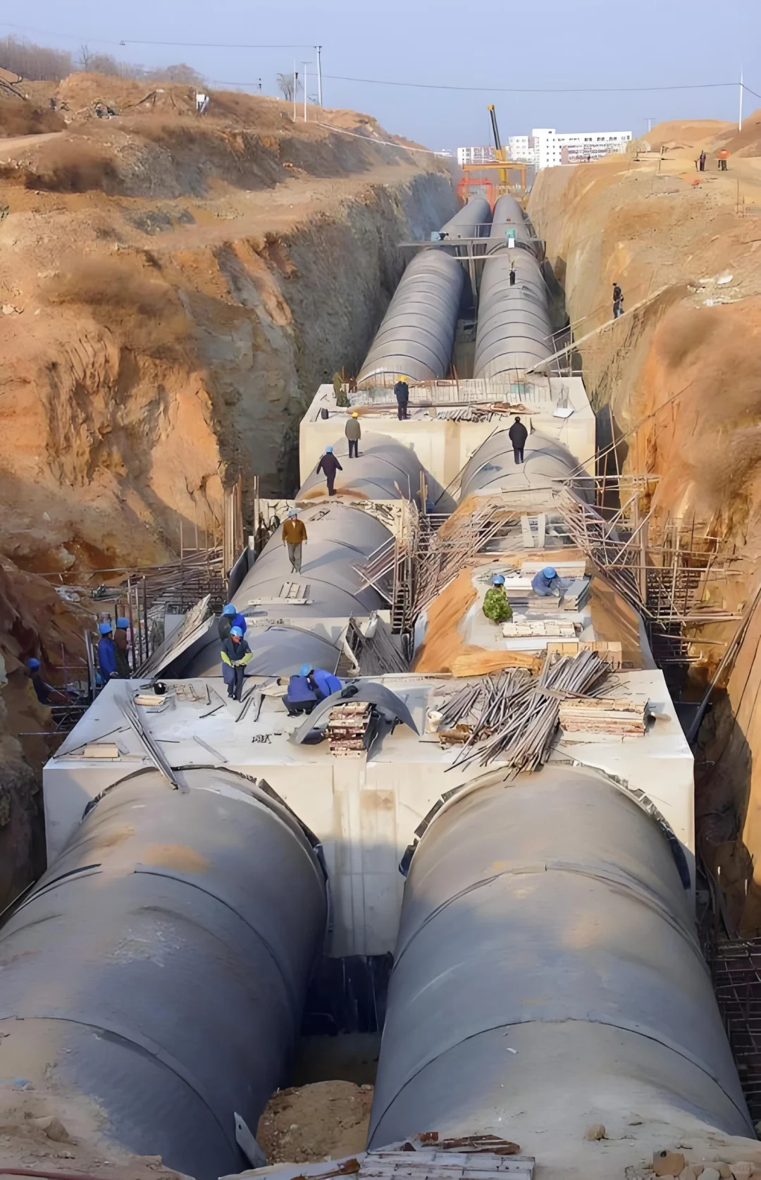 南水借PCCP管道,奏响北送惠民新乐章。