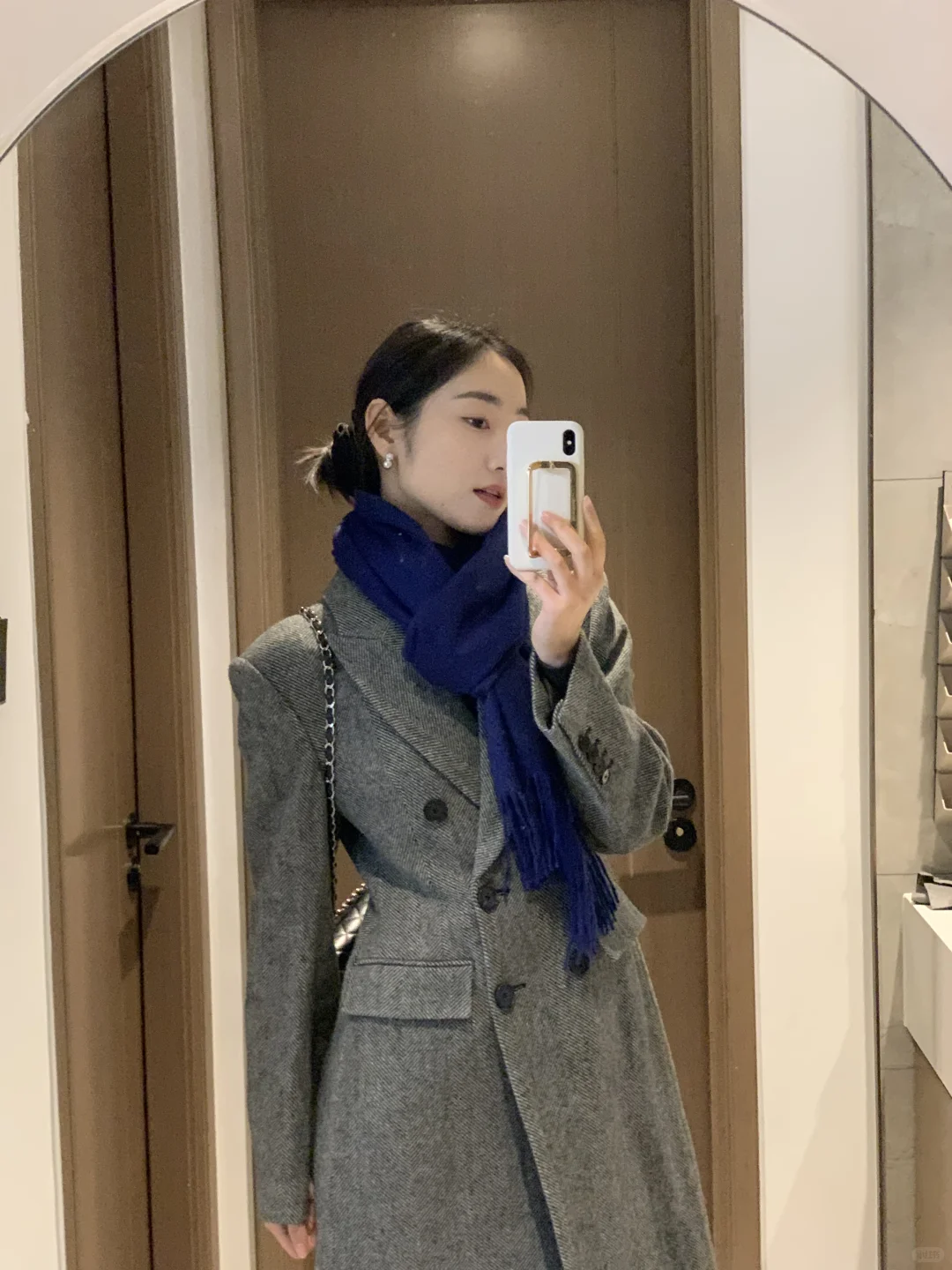 时髦小姨风丨正肩收腰大衣就是高智感的神！