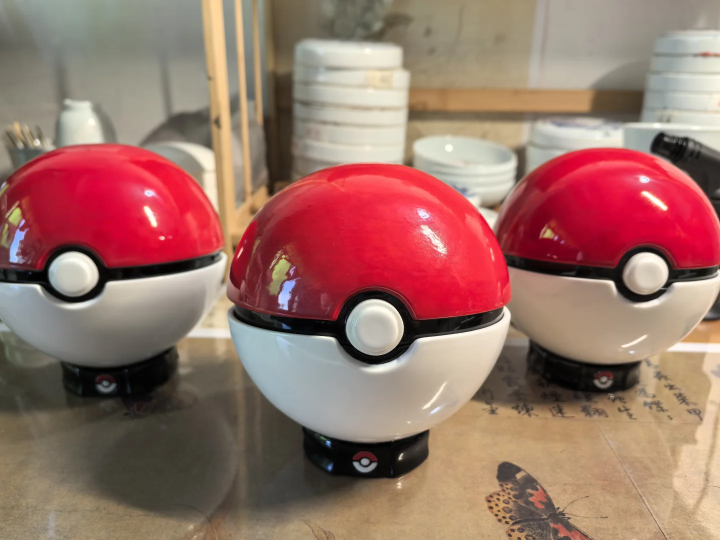 陶瓷精灵球入窑后续