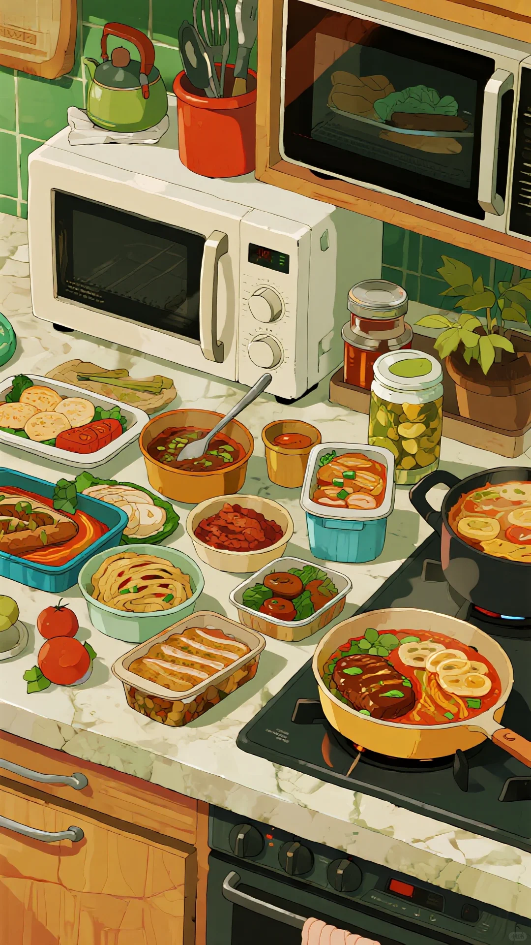 这么多“美味”预制菜，用微波炉出摊啦?