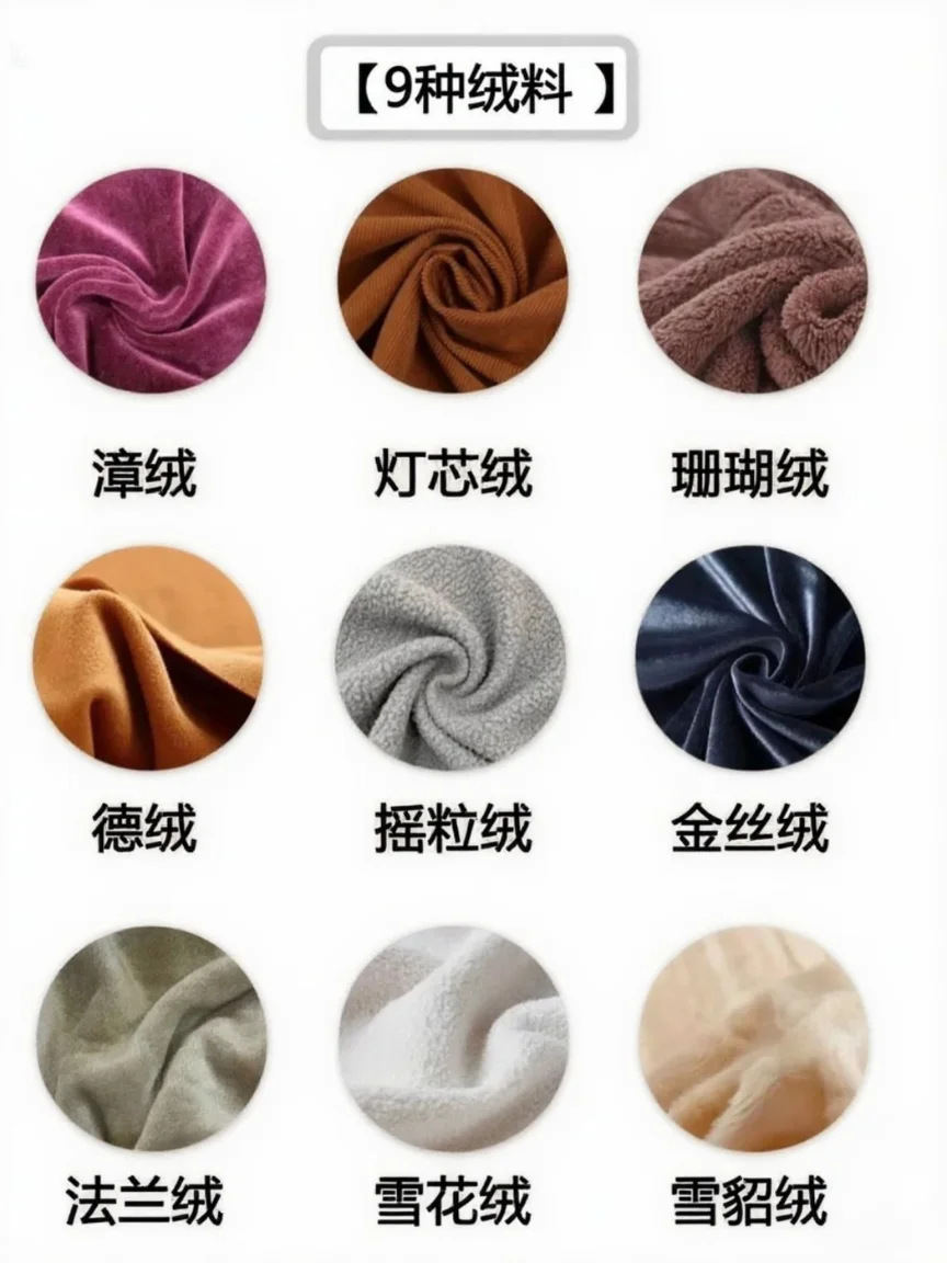 吐血整理77种常见面料大全！
