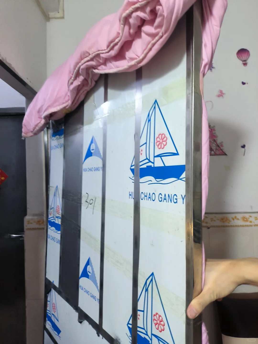 出租房隔音.铁门低成本隔音