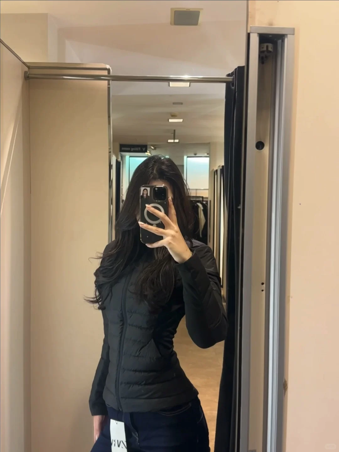 瘦了 连羽绒都要穿收腰的！