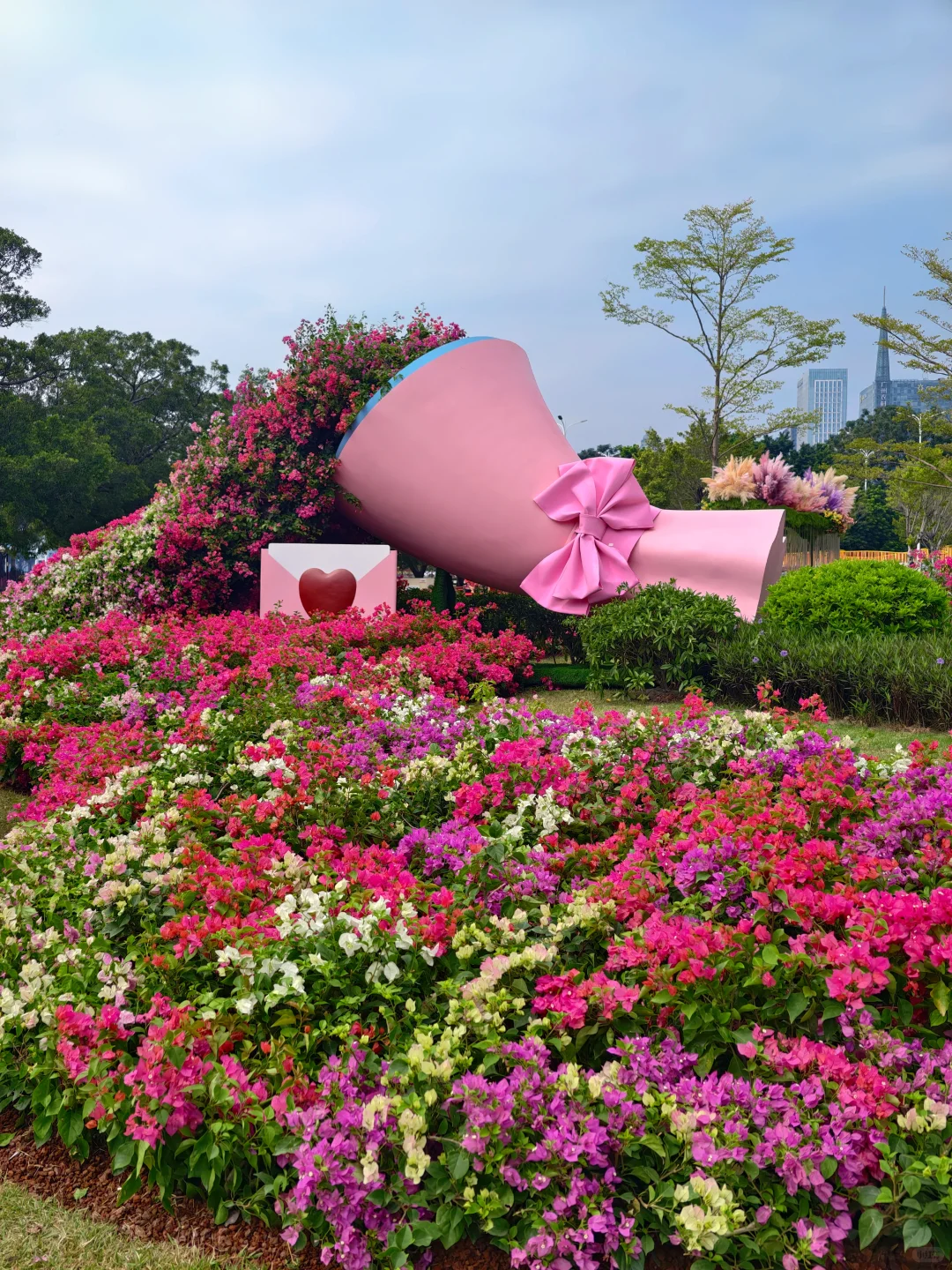 哇!!!广州果然是花城啊!靓爆啦!!