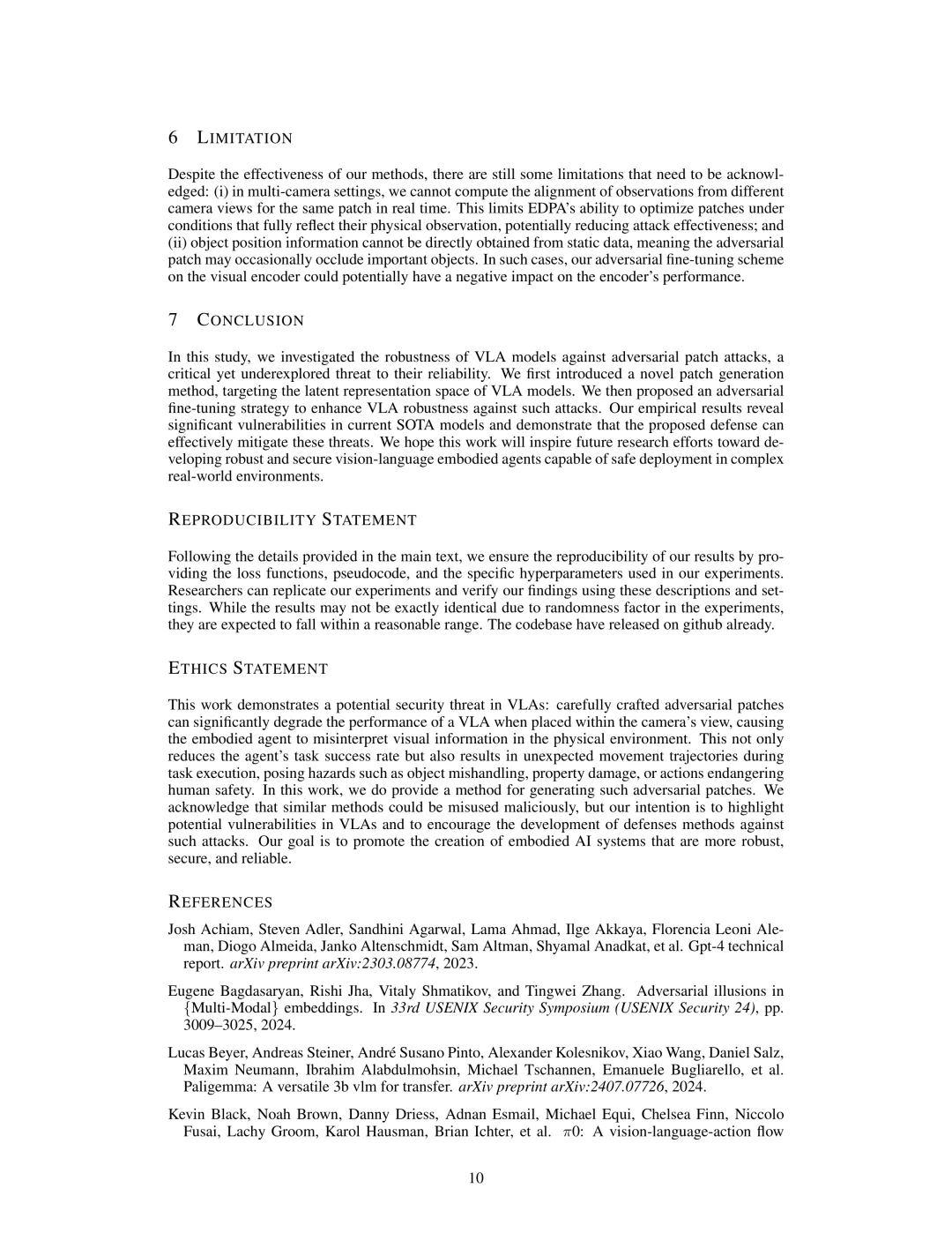 奥克兰：VLA模型防御能否破解对抗攻击？