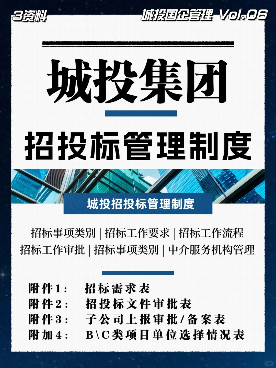 城投集团招投标管理制度\国企招投标管理