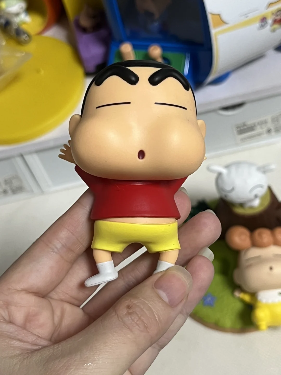 用一番赏的蜡笔小新人物DIY了一个场景