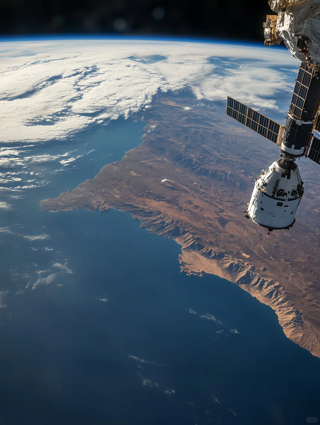 如果有一天你登上了太空?~AI每天一张图