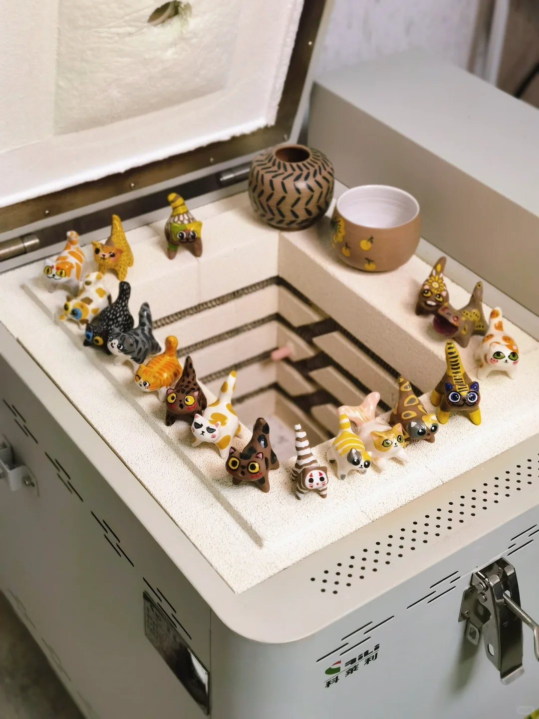 小电窑继续烧小可爱