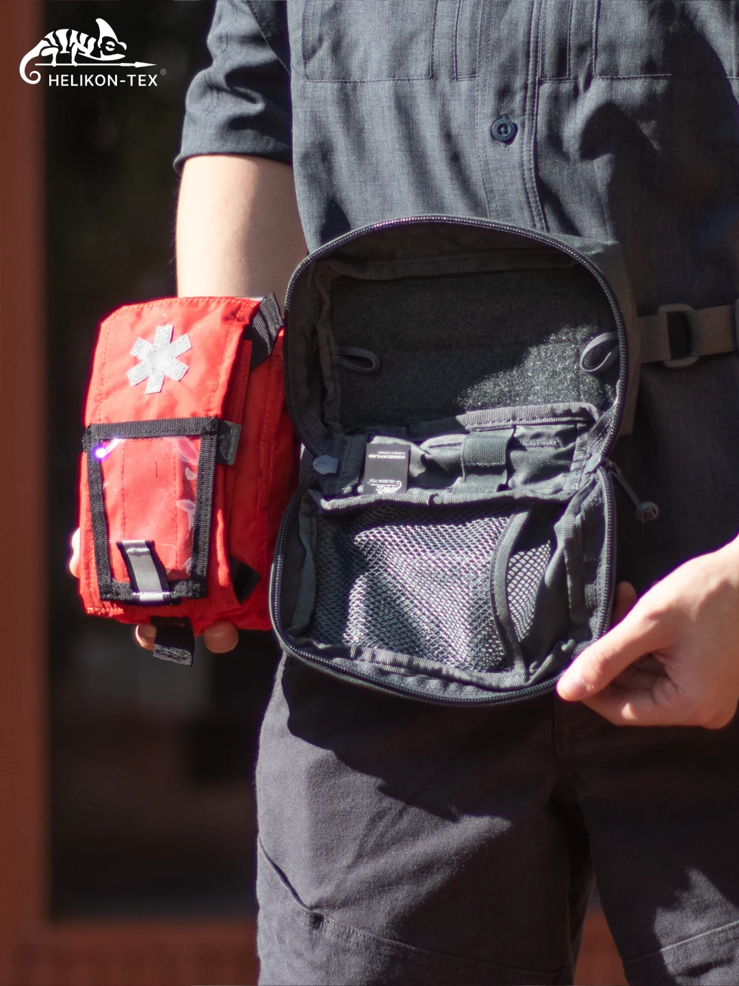 ?赫利肯通用医疗包组合|战术急救双保险