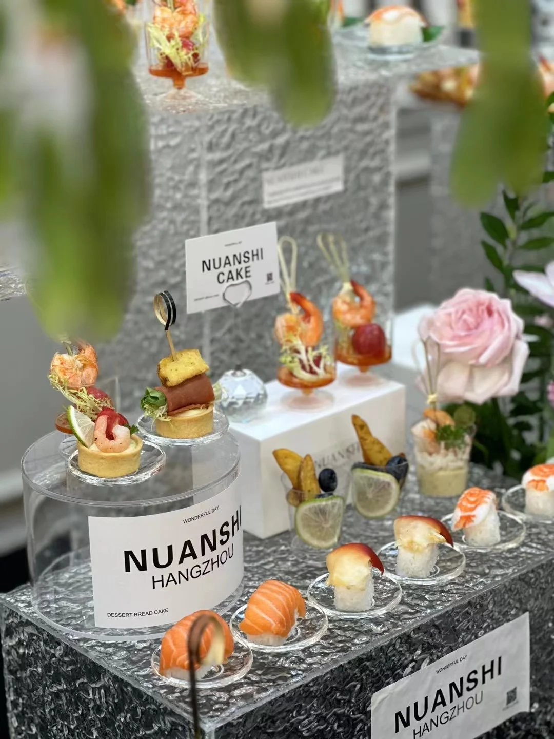 西安茶歇冷餐甜品台