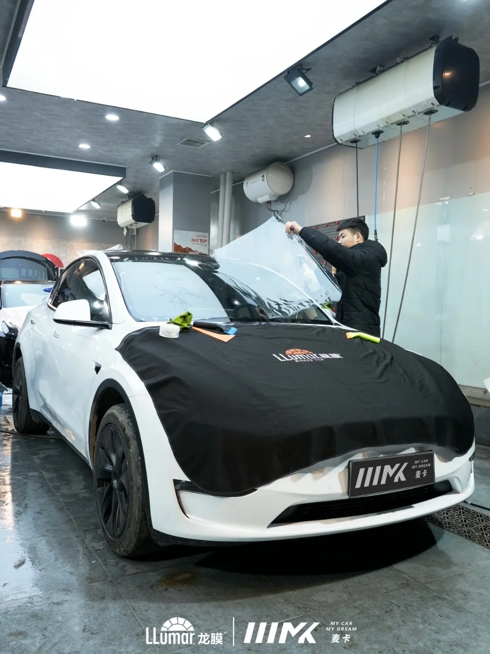 特斯拉modelY选择龙膜后羿窗膜 石家庄龙膜