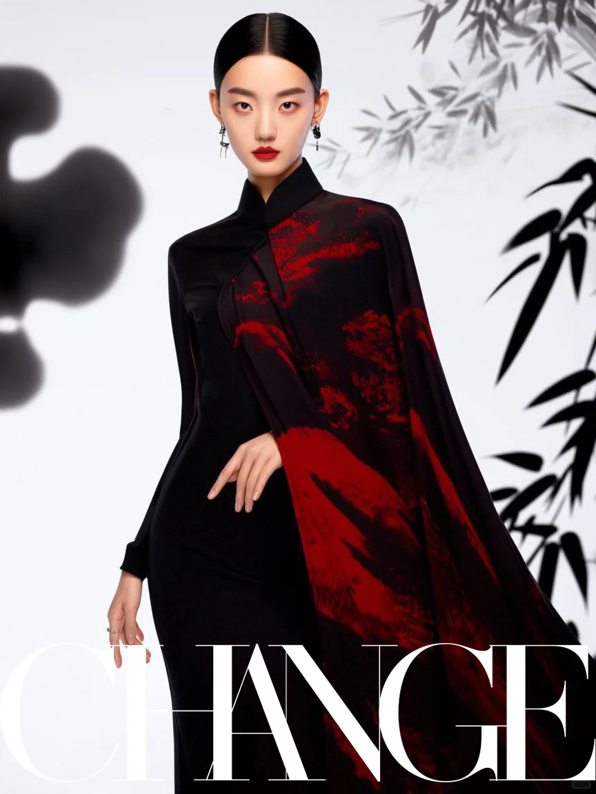 CHANGE✦非遗传承 时尚秀场 水墨丹青LOOK