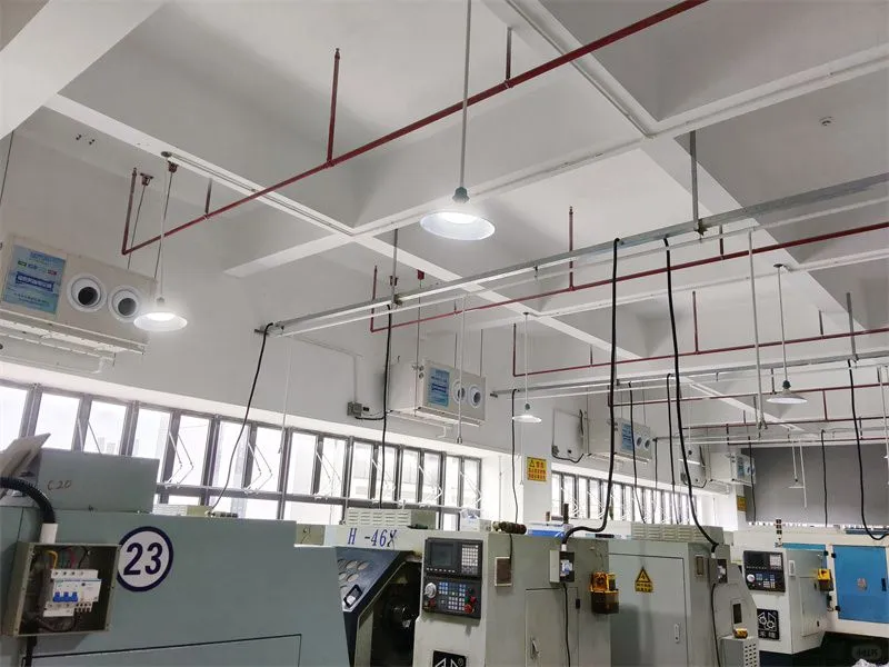 大朗1000平车间降温方法!