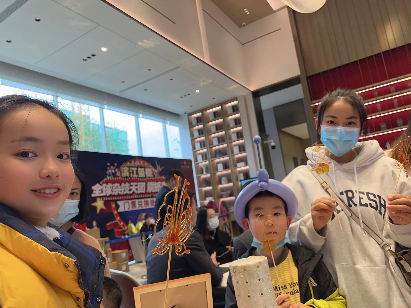 500请的糖画老师现场氛围太好了