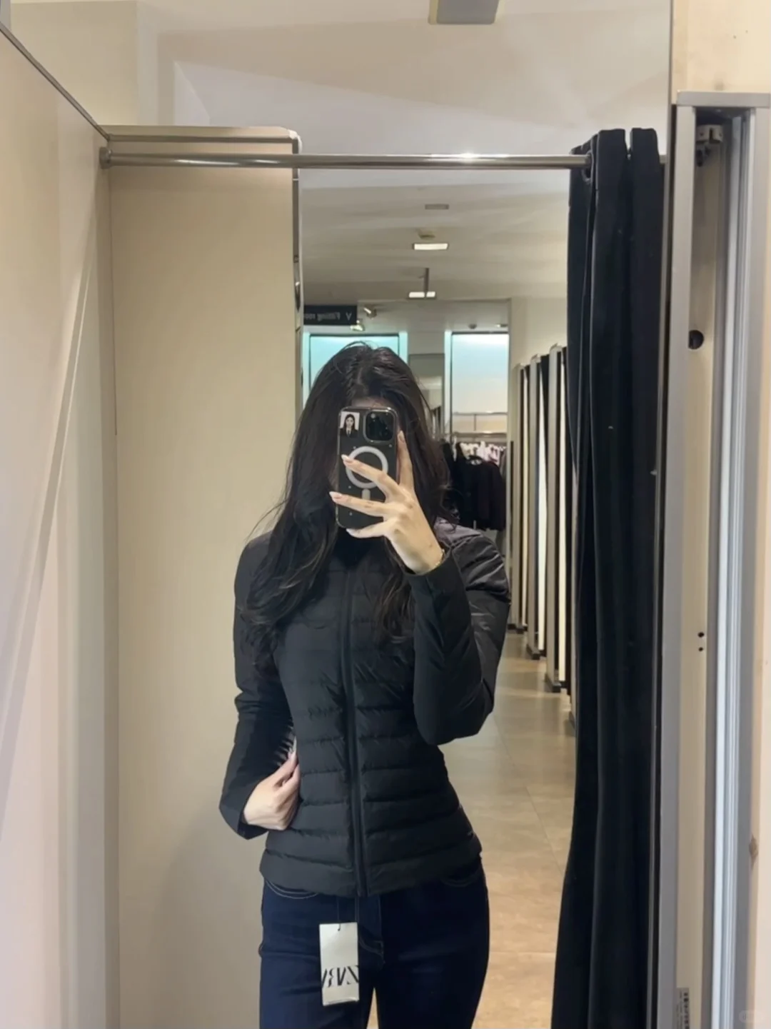 瘦了 连羽绒都要穿收腰的！