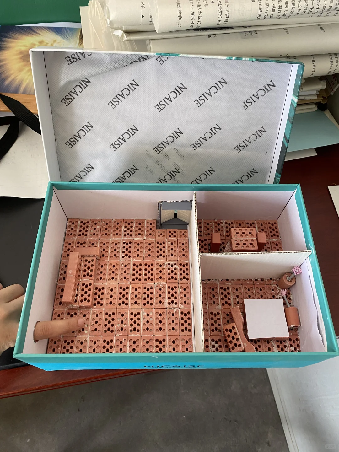 自制隔音房模型