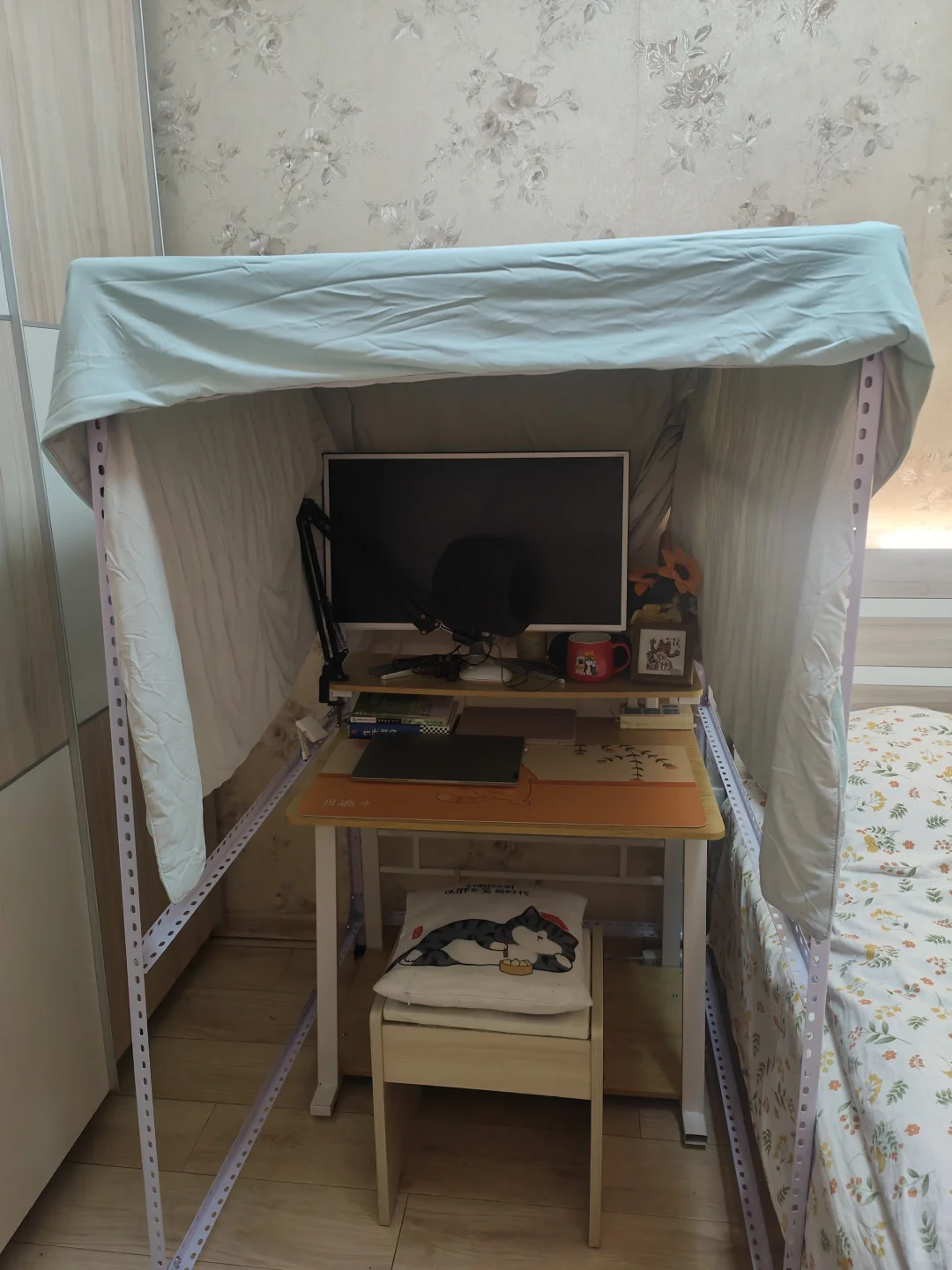 丑丑的简易「录音棚」