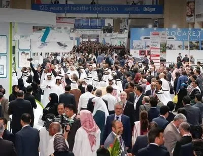 双开摊位2025年第50届阿拉伯国际医疗设备展