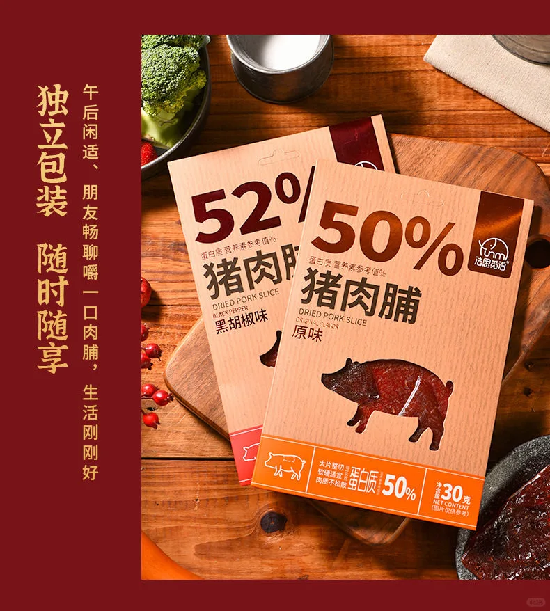 猪肉脯测评：健康零食新选择?