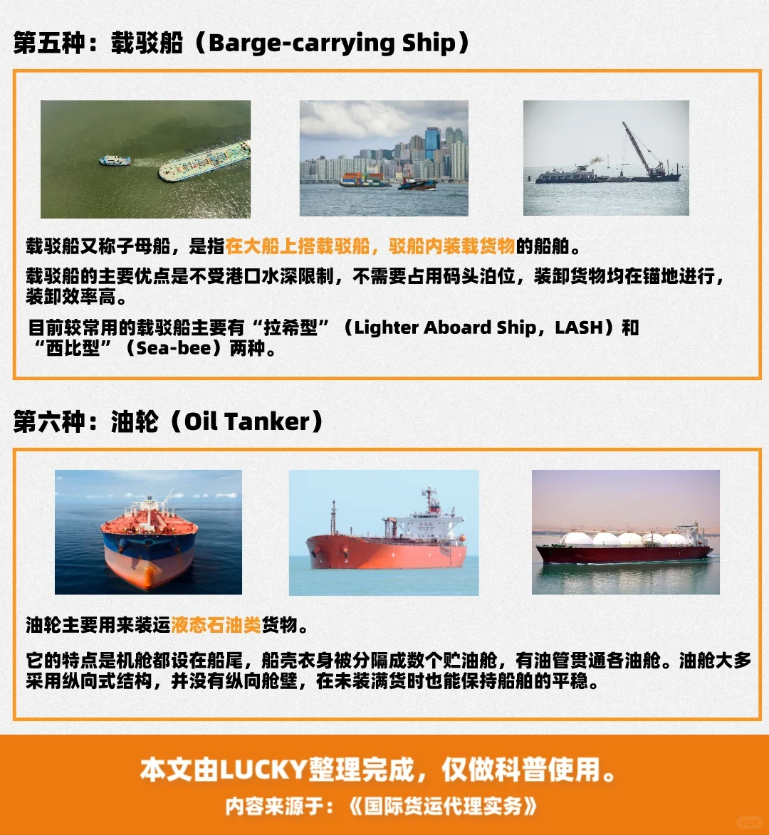 不说废话！你知道这些类型的船有啥区别吗？