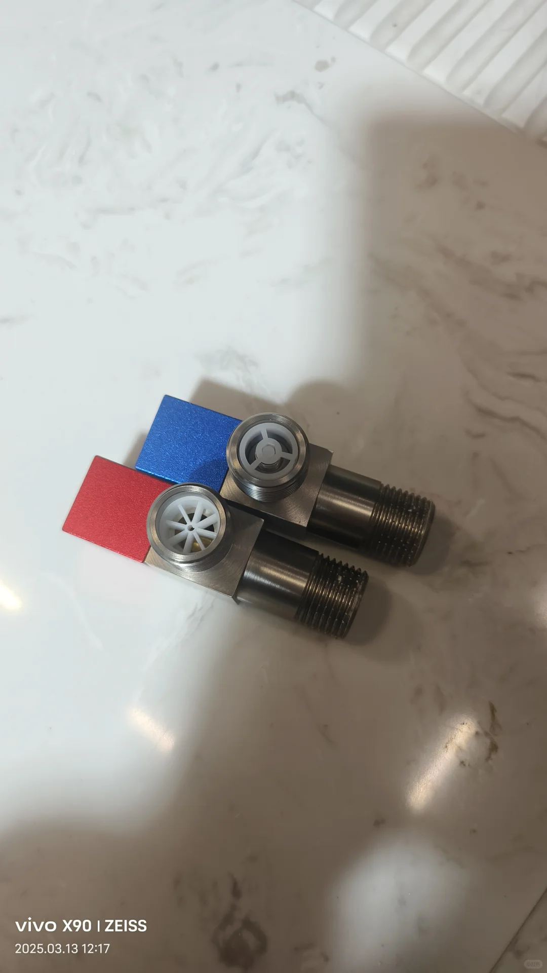 潜水艇带止回阀的三角阀