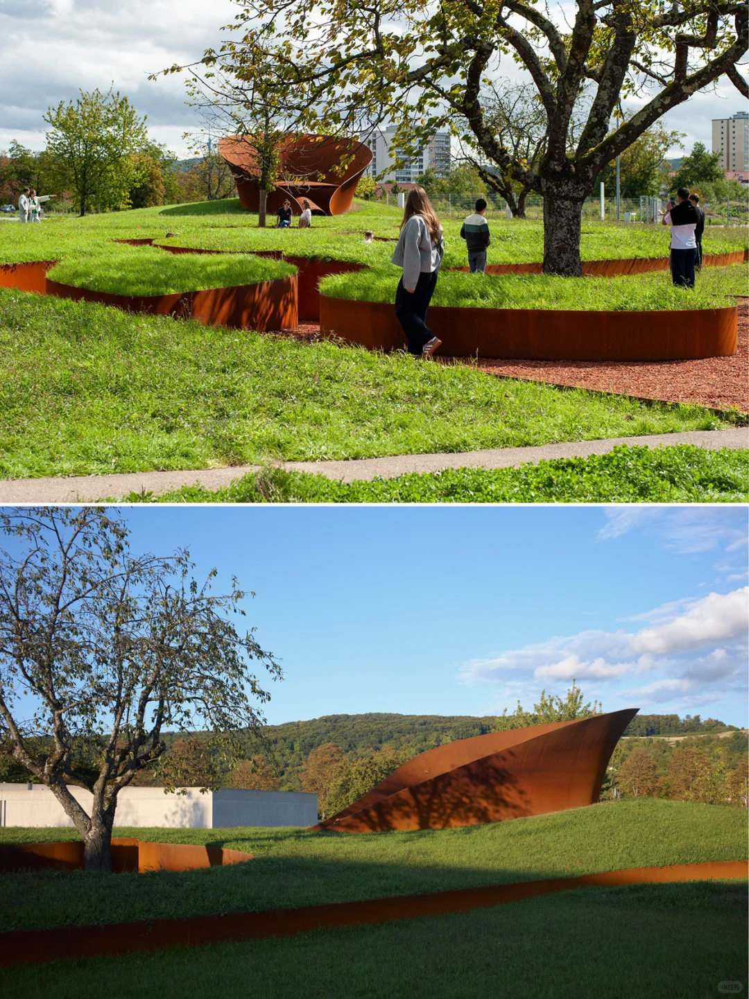 普奖得主多西遗作?在vitra园区编织大地