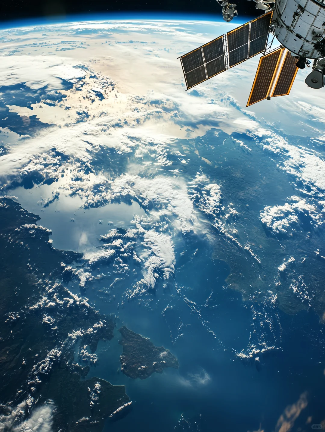 如果有一天你登上了太空?~AI每天一张图