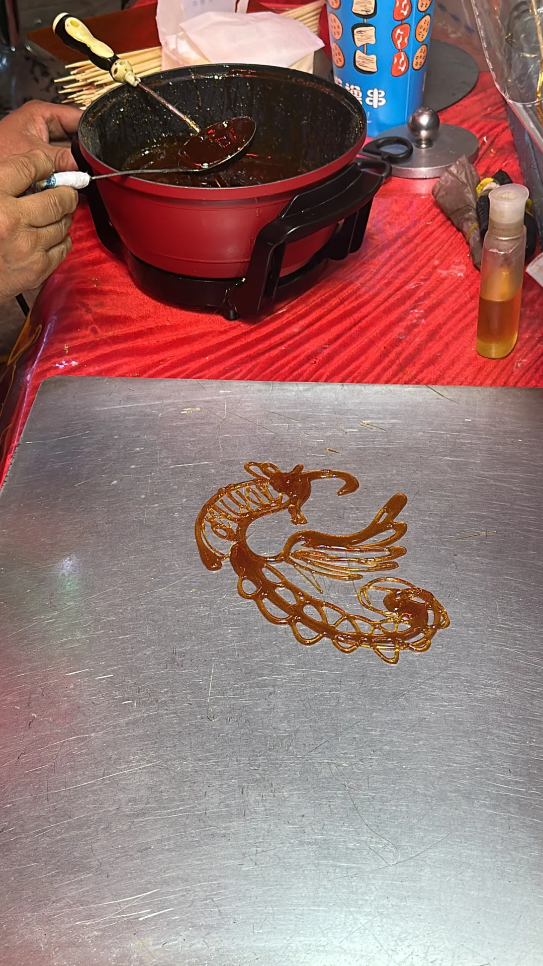 人间烟火气 糖画－凤凰