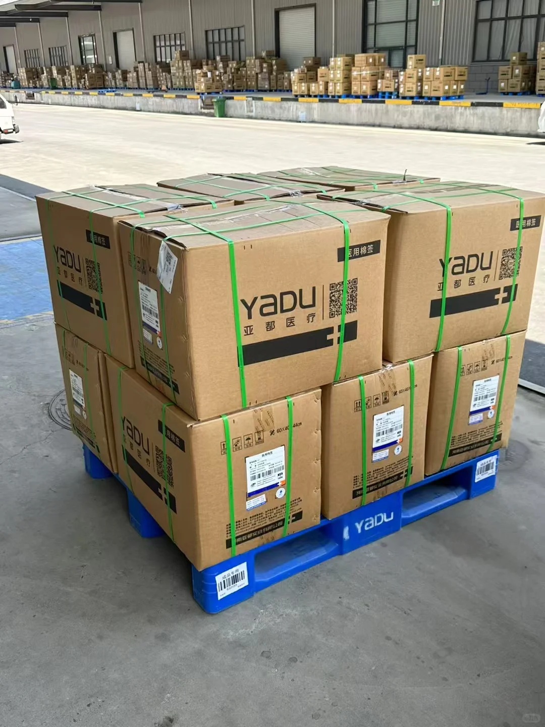 一些医疗耗材发货记录.