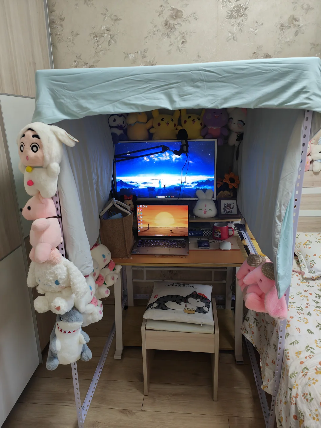 丑丑的简易「录音棚」