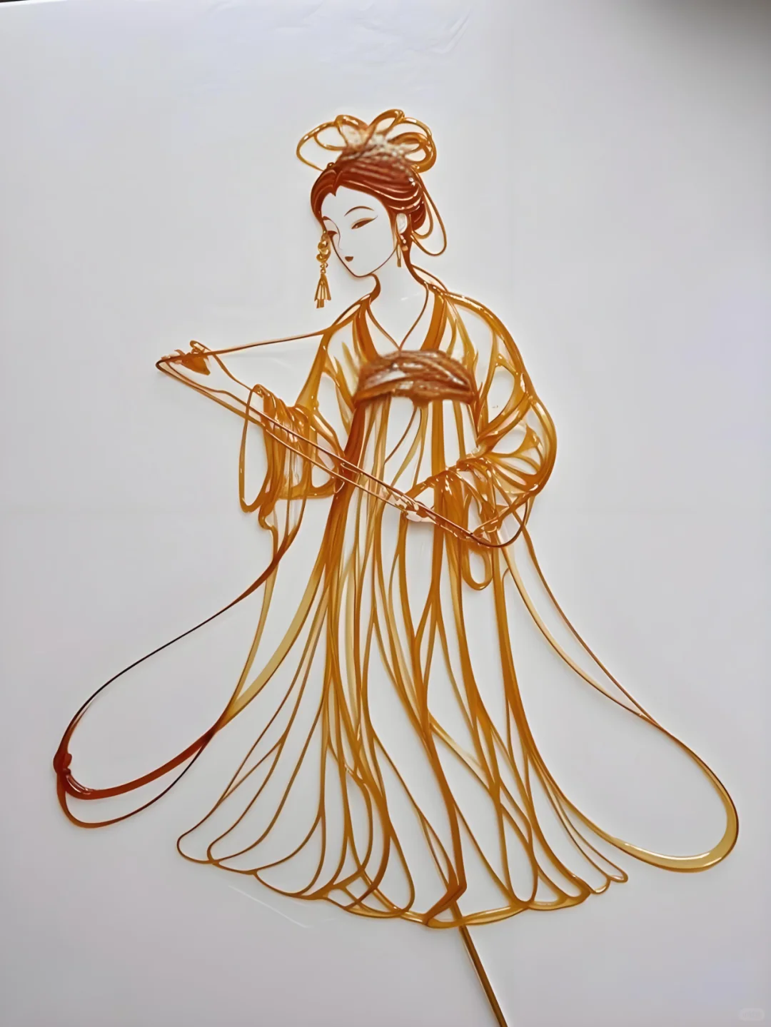 中国非遗 || 糖画中的古装仙子来啦！