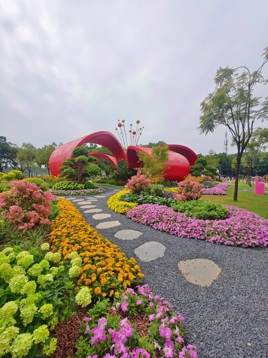 哇!!!广州果然是花城啊!靓爆啦!!