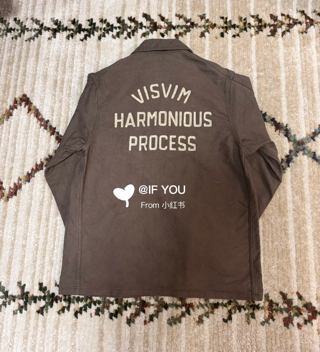 VISVIM泥染展会二番实物