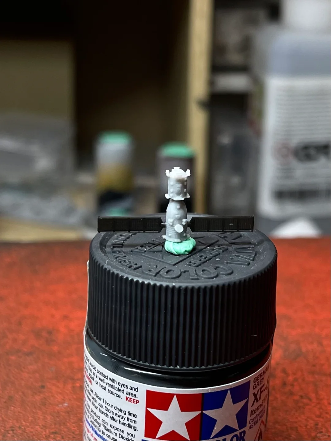 1/700 “天宫”空间站 模型 素模