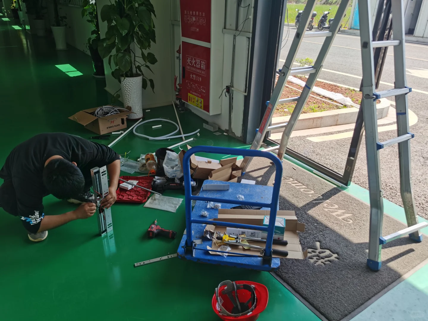 乐山人在宜宾安装门禁